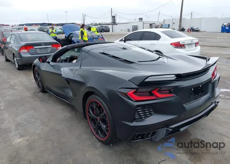 2021 Chevrolet Corvette Stingray Rwd 2Lt из США, поврежденный, VIN 1G1YB2D41M5101894